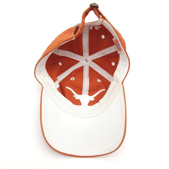 University Texas Longhorns Strapback Hat Baseball Dad Cap NCAA Collegiate Orange - Picture 6 of 8